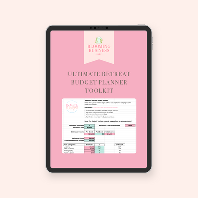 Ultimate Retreat Budget Planner Toolkit